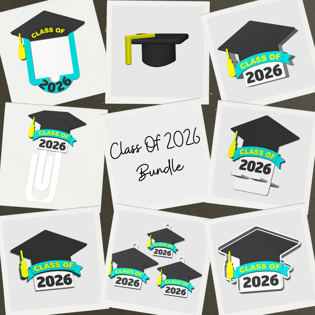 Class of - 3D Printed Desk Accessory Bundle Builder