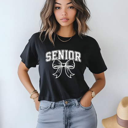 Screen Print- Senior Coquette (White)
