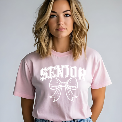 Screen Print- Senior Coquette (White)
