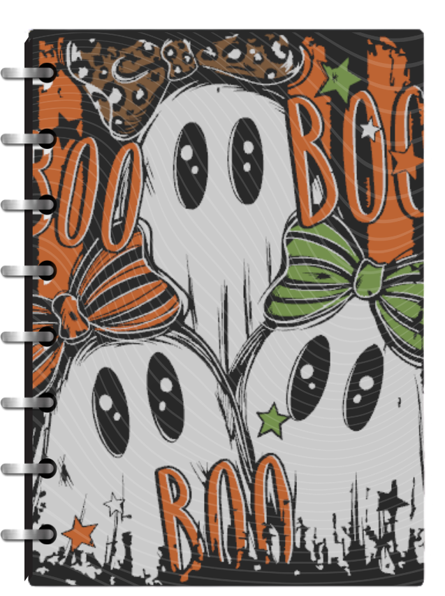 Boo Boo - 3D Printed A5 Disc Bound Reusable & Refillable Notebook