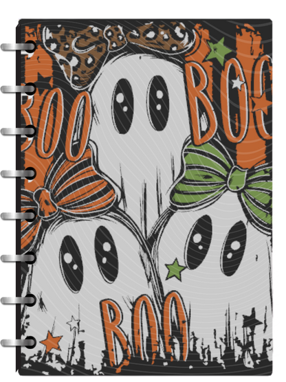 Boo Boo - 3D Printed A5 Disc Bound Reusable & Refillable Notebook