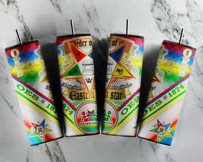 Greek Organizations Sublimation Tumbler