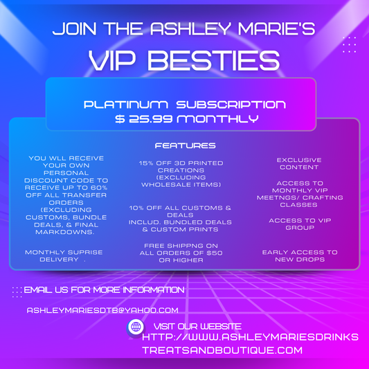 Ashley Marie's VIP Besties- Platinum Membership