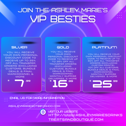 Ashley Marie's VIP Besties- Silver Membership
