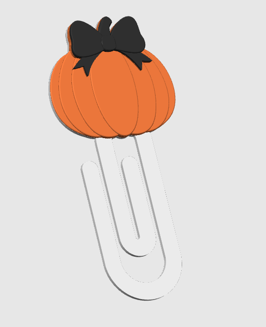 (RTS) 3D Printed Jumbo Paper Clips Bookmarks