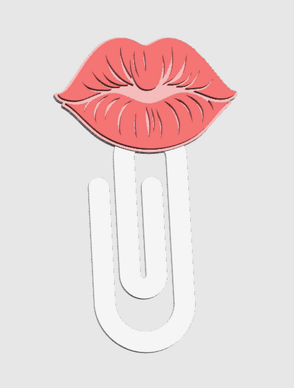 (RTS) 3D Printed Jumbo Paper Clips Bookmarks