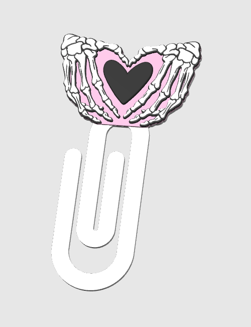 (RTS) 3D Printed Jumbo Paper Clips Bookmarks