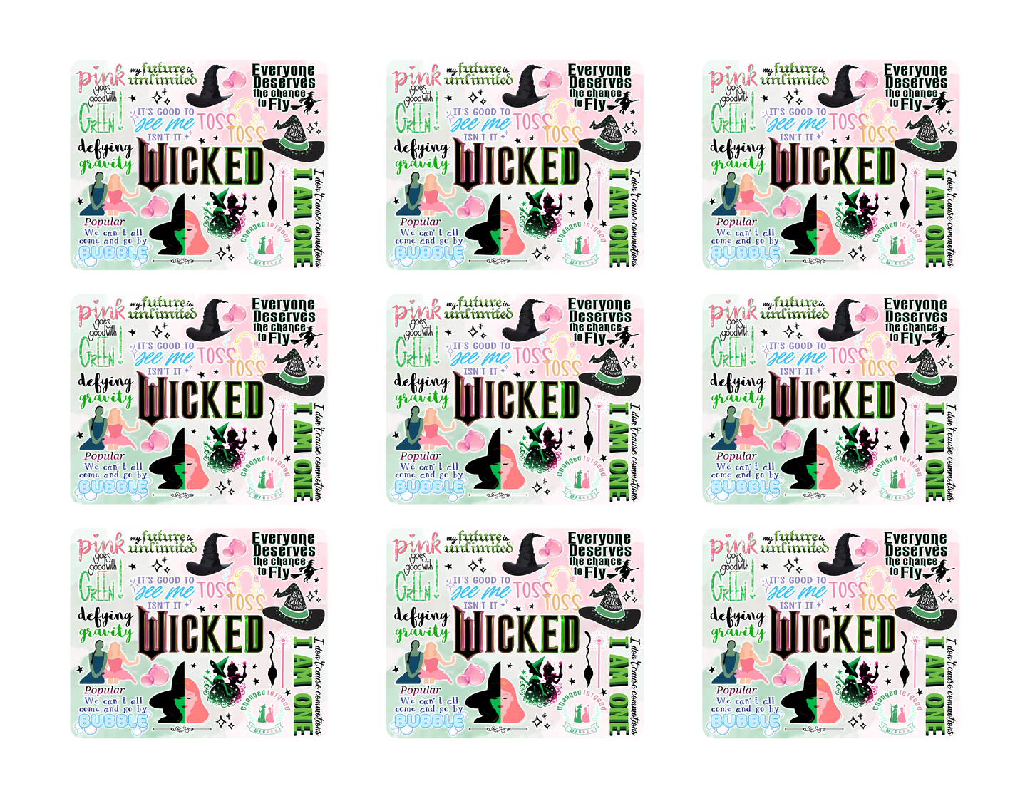 Wicked Sticker Bundles